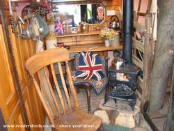 keeping warm of shed - Jubilee Shed, County Durham