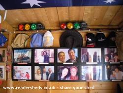 Wall of Fame of shed - JJ's Bar, 