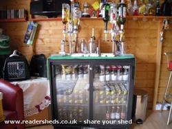 Full fridge of shed - JJ's Bar, 