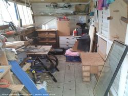 inside high of shed - Cobwobbler Shed, 