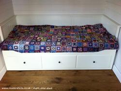Aunty Alice's bedspread. Kirsty Allsopp will approve of shed - Bostin Betty, Birmingham