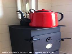 es, that's a BIG teapot not a tiny wood burner of shed - Bostin Betty, Birmingham