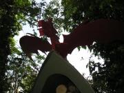 Rare close-up picture of shed - The Dragon Shed, Wiltshire