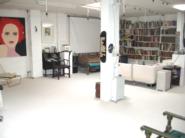 Cinema & library area of shed - , 