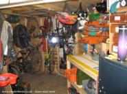 inside of shed - the workshop, Bath and North East Somerset