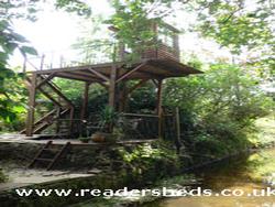 Watch tower to Green halt: damp feet in the Ravensbourne river