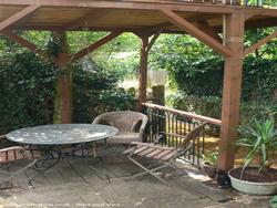 Watch tower to Green halt: table for friends