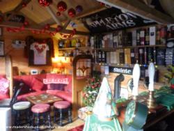 xmas time of shed - The Appleton Arms, Merseyside
