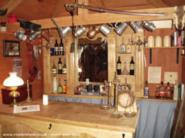 The bar, most important! of shed - The Jersey Lily, 