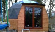 Partial Roof of shed - Dome Experiment, Lancashire