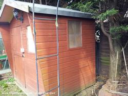 Now what am i to do with this shed:............ of shed - There's no shed like home.............x, Merseyside