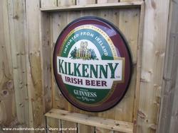 Kilkenny Sign of shed - The Brass Monkey, Northern Ireland