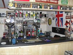 inside of shed - The Nixons Bar, West Yorkshire