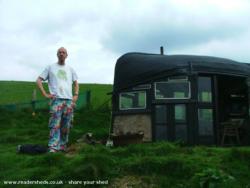 Machynlleth Comedy Festival venue with Arthur Smith of shed - Boat Roofed Shed, Powys