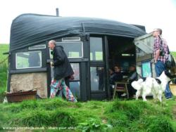 Machynlleth Comedy Festival venue with Arthur Smith of shed - Boat Roofed Shed, Powys