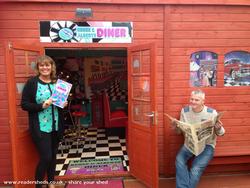 Outside of shed - Renee & Alberts Diner, Merseyside