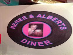 Renee & Albert Anslow of shed - Renee & Alberts Diner, Merseyside