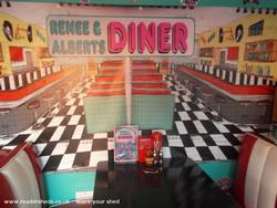 inside of shed - Renee & Alberts Diner, Merseyside
