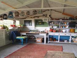 Studio of shed - Robs Studio., Devon