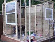 Windows in place of shed - Youthblog's Shed, 