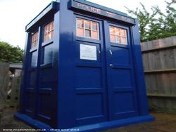 Photo 5 of shed - Mini Doctor's Tardis - Garden, Little Bentley, Essex