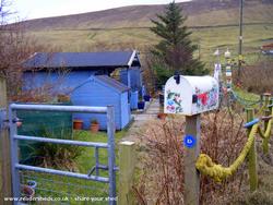 Surropundings of shed - Da Peerie Hoose, Shetland Islands