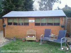 front view of shed - PARADISE, Northamptonshire