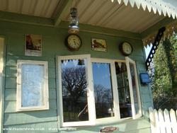 Waiting room of shed - Darley Halt, Cornwall
