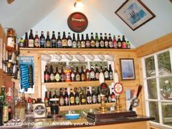 The Bar of shed - The Shallow Anchor, Devon