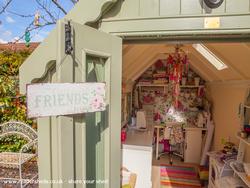 Place for friends of shed - Posh Sewing Shed, West Midlands