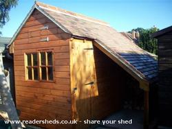 External of shed - The Plum Shed, 