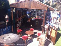 full view of shed - Bob's Bar, Merseyside
