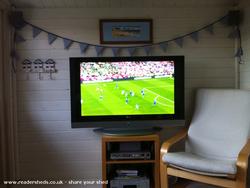 Euro 2012 of shed - The Cabin, Norfolk