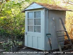 Photo 1 of shed - Shabby 3 door shed, Hampshire