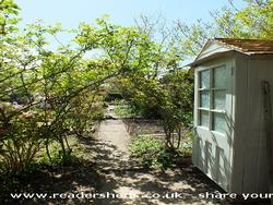 Photo 2 of shed - Shabby 3 door shed, Hampshire