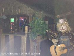 Woody of shed - Umma Gumma Tiki Bar, South Lanarkshire