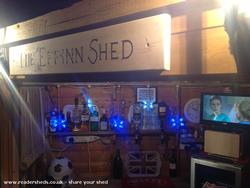 home made pub sign of shed - The Effinn Shed, Cheshire East