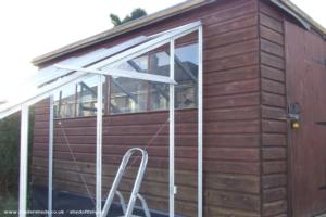 shed officially completed just needs finals fitted of shed - Heart full of happiness,rise from dereliction , Carmarthenshire