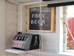 Free Beer of shed - Lua Bar, West Yorkshire