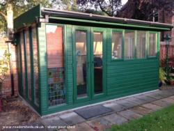 Exterior 1 of shed - garden room / workshop, East Riding of Yorkshire