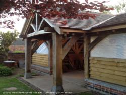 Photo 7 of shed - Oak framed shed, Leicestershire