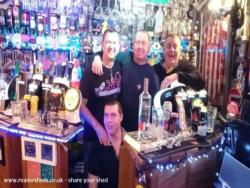 Behind the bar of shed - Delilahs Bar, Stoke-on-Trent