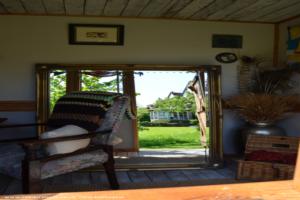 Interior furnishings of shed - The Pear Hut, Worcestershire