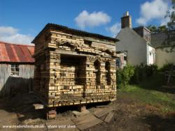 Stack shed in garden of shed - Stack, Aberdeenshire