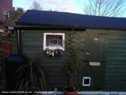 Front elevation of shed - The Shed of Dreams, Nottinghamshire