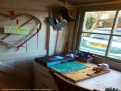 my little Desk of shed - Maddiemoodesign centre, Northamptonshire