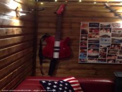 Fender corner of shed - The Paleo Bar, Caerphilly