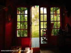 Photo 9 of shed - My Caribbean Moroccan Retreat, Shropshire