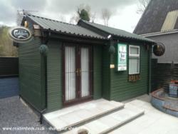 Front of the Local of shed - THE LOCAL, Carmarthenshire