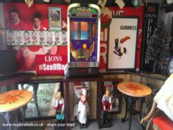 Jukebox in the 1st room of shed - THE LOCAL, Carmarthenshire